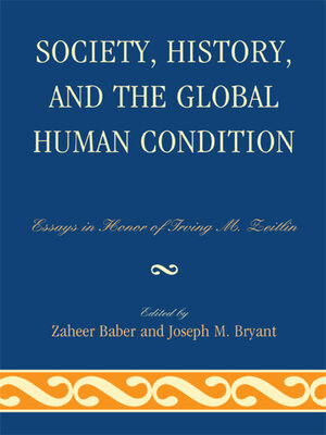 cover image of Society, History, and the Global Human Condition